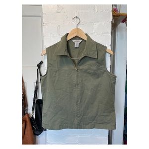 3/30$ 90’s vintage zipper shirt